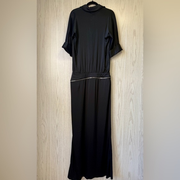 JAY AHR Black Designer Dress with Zipper Embellishments - Size 38/4 EUC - Picture 4 of 7